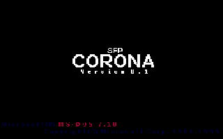 SFP Corona boot logo